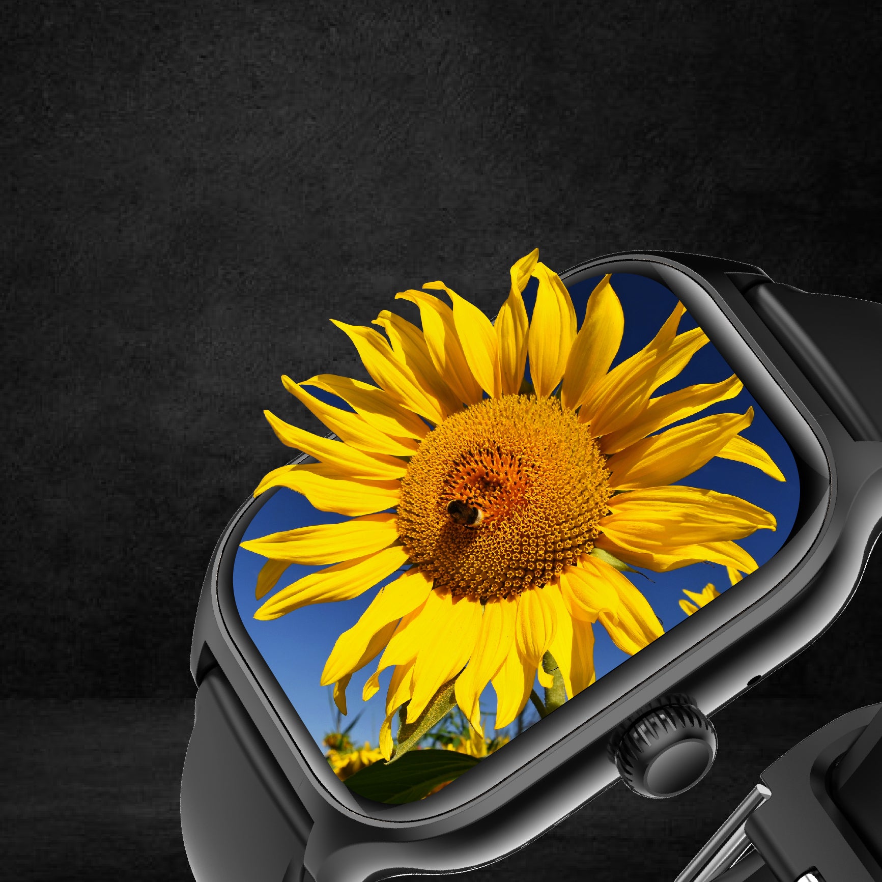 Nervfit Absolute Large 2.1" Smartwatch Black