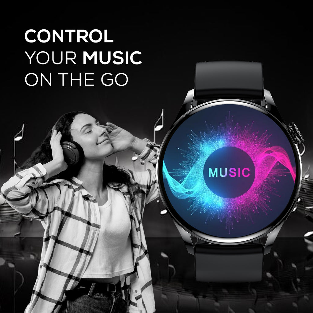 Nervfit Atomic  Crystal HD  Smartwatch