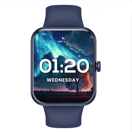 Nervfit FUEL 1.83" NervX Super HD Smart Watch